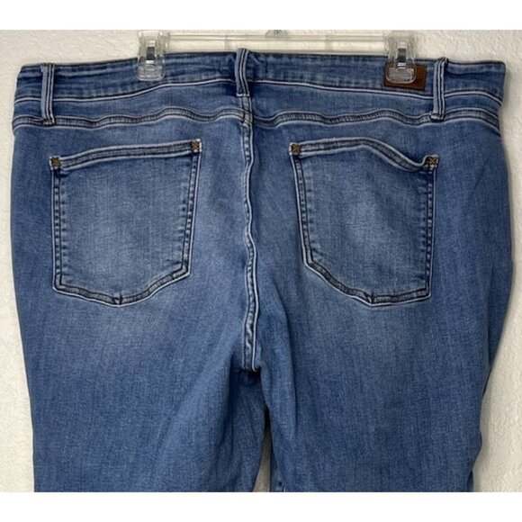 Judy Blue Skinny Fit Plus Sz Jeans 24W Straight Leg JB82548MD-PL - Picture 9 of 12